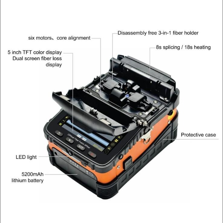 Foto 2 de Fusionadora de Fibra Óptica Signalfire AI-5 Pro